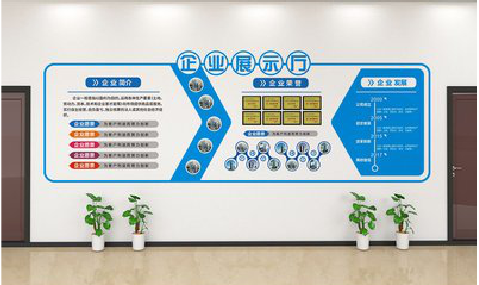 竹溪设计师必看的文化墙设计定律。
