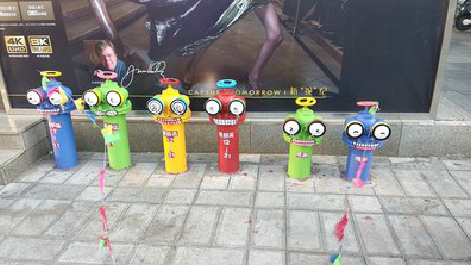 竹溪商业区彩绘