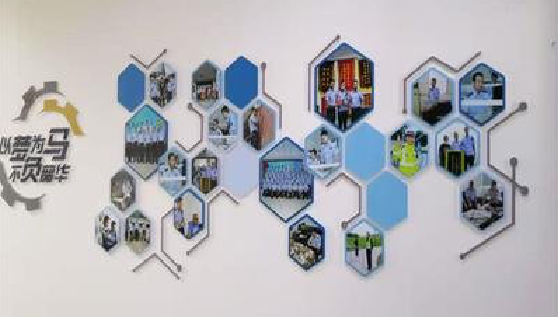 竹溪文化墙最常见的做法。