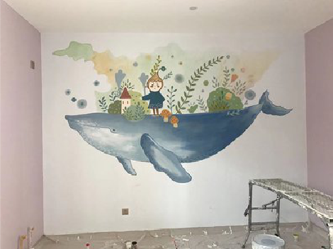 竹溪手绘墙的特点及优势。