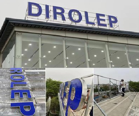 竹溪楼顶发光字安装的注意事项。